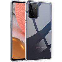 Phonillico® Case voor Samsung A72 - Siliconen Gel TPU Transparant Zacht Ultradunne