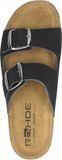 Rohde 5856 Dames Slippers Zwart Maat 36