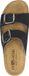 Rohde 5856 Dames Slippers Zwart Maat 36