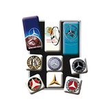 Nostalgic-Art Mercedes-Benz Logos Koelkast Magneten, 9 stuks