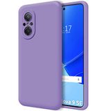 Zachte Huawei Zachte vloeibare siliconen beschermhoes voor Huawei Nova 9 SE, violet