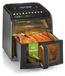 GOURMETmaxx Friteuse à air chaud avec fenêtre de visualisation et toit panoramique - 7 litres | élégant