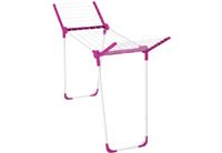 Leifheit Classic Uitschuifbaar Droogrek - 23 meter drooglengte - Wit/Blauw