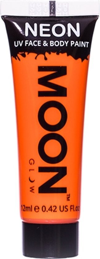 Moon Glow UV Body Paint NEON Oranje