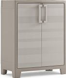 Kis Keter Gulliver Lage Kast - 2 planken - 80x44x100cm – Zand/Beige