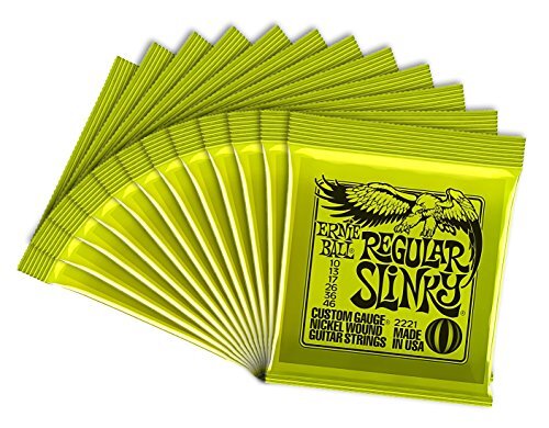 Ernie Ball Super Slinky nikkel wikkelset.009 - .042, 1 stuk 12 sets Regular