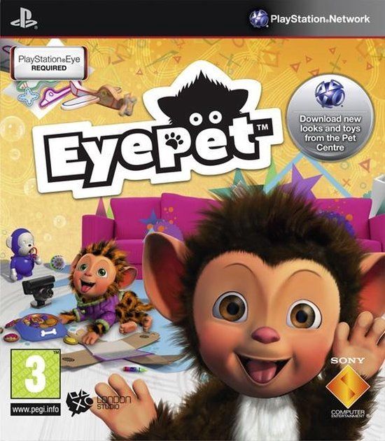 Sony Playstation EyePet (Solus) - PlayStation 3 - Standard Edition