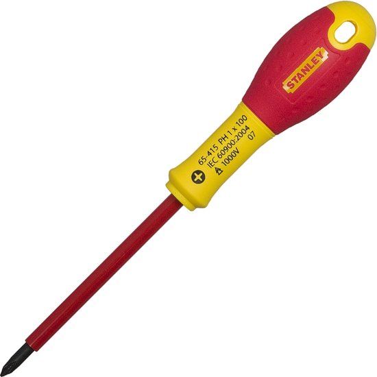Stanley FatMax Schroevendraaier Phillips VDE PH1 x 100mm