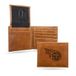 Rico Industries NFL Tennessee Titans Laser gegraveerde Billfold portemonnee, Bruin, 8,9 x 10,8 cm