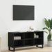 Prolenta Maison Exclusive - TV-meubels, 103,5 x 30 x 50 cm, zwart, eikenlook