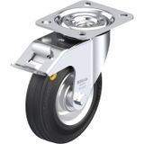 Blickle L-RD 125R-FI Zwenkwiel met rem Wieldiameter: 125 mm Draagvermogen (max.): 120 kg 1 stuk(s)