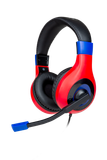 BigBen Wired Stereo Gaming Headset V1 - Nintendo Switch & Switch Lite - Zwart/Blauw/Rood