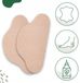 MAROL BIS Sp. z o.o. Protections de talon en cuir naturel - Confort et réparation - Taille 34-36 - Unisexe - Naturel/Beige - Latex