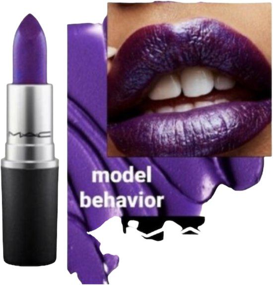 MAC Cosmetics Frost Lipstick Rouge À Lèvres 321 Model Behaviour - Bordeaux - 3g