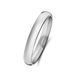 Lucardi Dames Stalen ring 3mm - Ring - Staal - Zilverkleurig - 18 / 57 mm