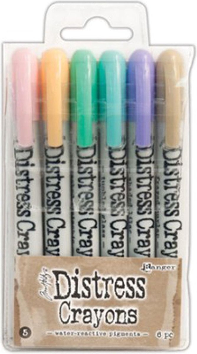 Ranger Tim Holtz - Distress Crayon Set #1 Set 5 14 x 8 x 1,8 cm meerkleurig