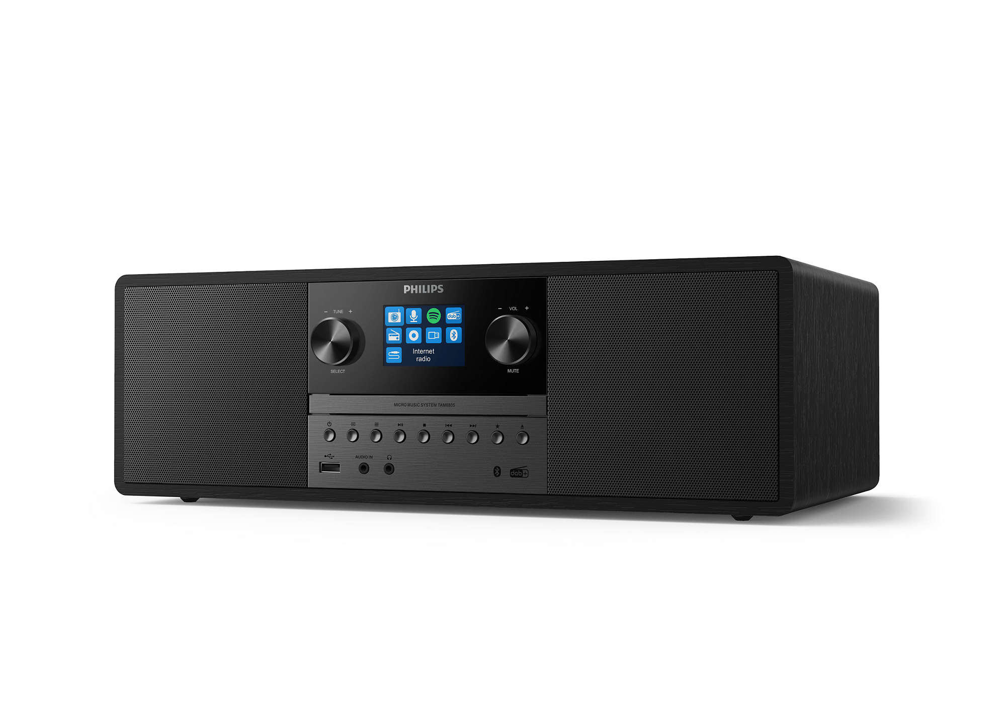Philips Sound Philips TAM6805/10 - Home audio micro system - Black