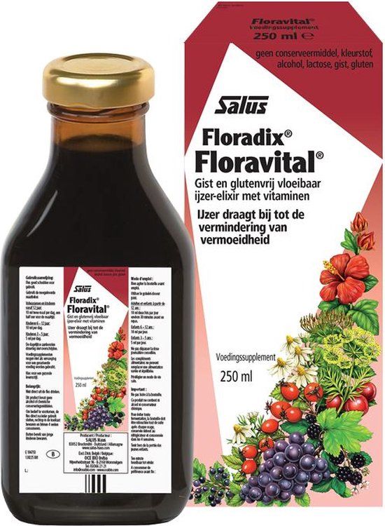 Salus Floradix IJzer-elixir - 250 ml