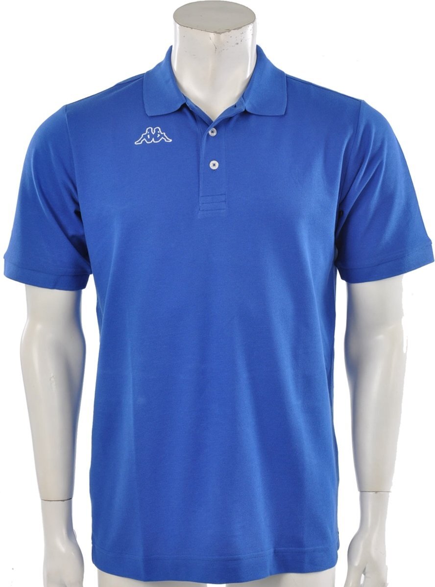 Kappa Polo Omini - Sportpolo - Heren - Maat S - Blauw;Groen