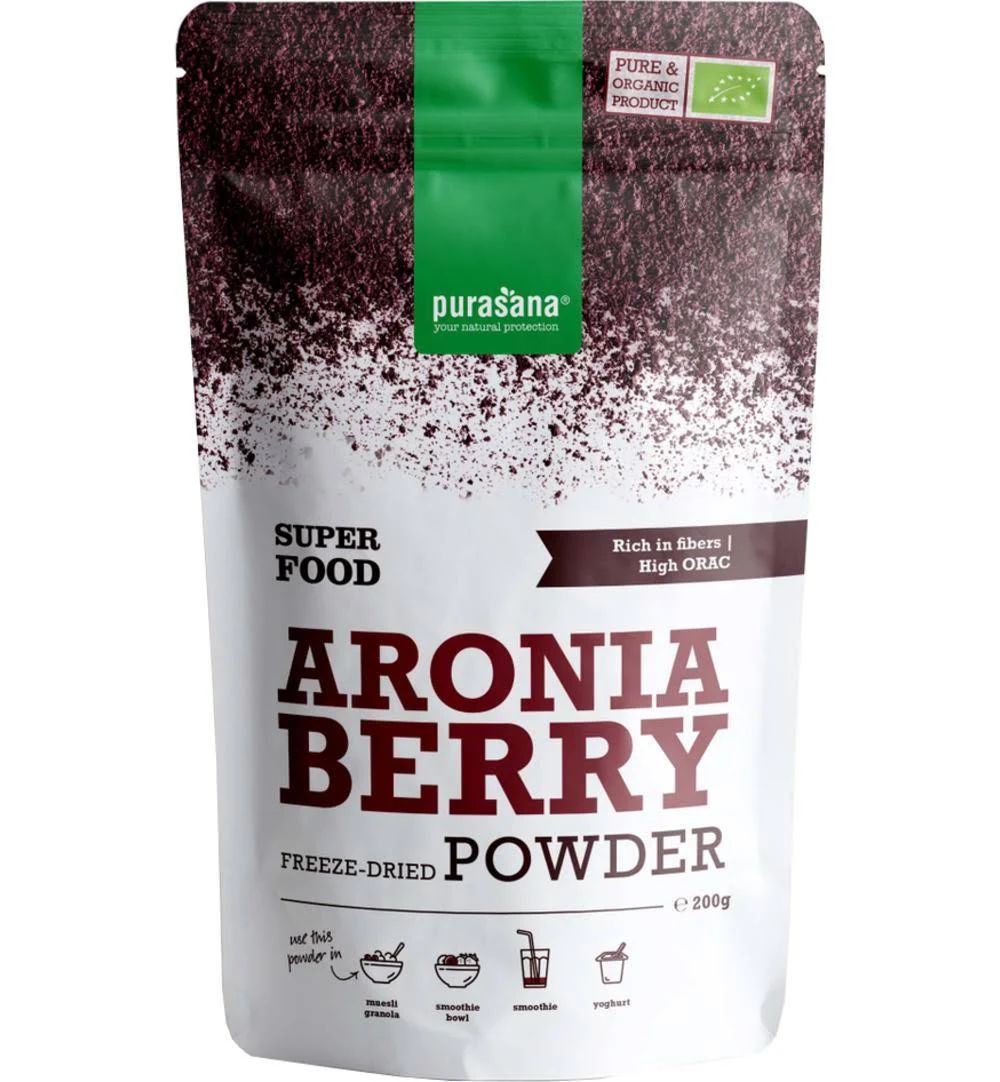 Purasana Aronia Berry Powder Organic