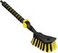 ToM PaR Wasborstel I Waterborstel I Autowasborstel met wateraansluiting I Snelontgrendeling voor de waterklep I Dicht op elkaar geplaatste borstelharen I Comfortabele grip I Lengte: 54 cm I Geel