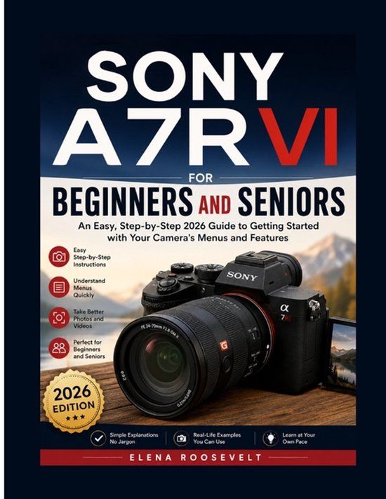 Sony A7r VI for Beginners and Seniors