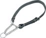 Jack And Vanilla - Vetleder Sliphalsband - Grijs - 25mmx50-80cm