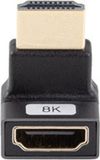 Lanberg AD-HDMI-08 adaptateur vidéo HDMI Type A (Standard) Noir, Argent