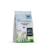 Applaws Natuurlijke Complete Graanvrije Kip Droge Kattenvoeding Kibbels voor Kittens - 400 g Hersluitbare Zak