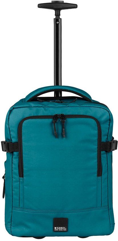 Gabol Vancouver Underseater Rugzak met Wielen - 20 liter - 40x30x20 cm - turquoise