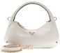 GUESS Gilda Mini Hobo Schoudertas Cream White