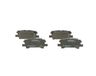 Bosch Bremsbelagsatz, Scheibenbremse 0986494224 | Compatibel met: LEXUS RX