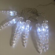 Meisterhome 8 Led ijsregen lichtketting decoratie voor in huis