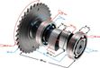 Hurricane Nokkenas pour un scooter 4 temps 50cc