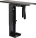 SpeaKa Professional SP-6353552 PC-houder Onder tafel, Verticaal, Horizontaal Zwart Belastbaar tot: 10 kg