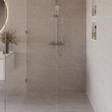 Hansgrohe RainDrain Allround - Douchegoot 70 cm, met rooster, geborsteld roestvrij staal 56186800