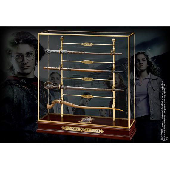 Noble Collection Harry Potter: Triwizard Champions Wand Set