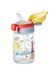 Nuby Super Straw waterfles - Actieve drinkbeker voor peuters zonder morsen | 360 ml/12 oz | Draaggreep | Vaatwasmachinebestendig | Geschikte beker voor 12-18 maanden plus (zonneschijn)