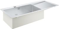 GROHE K1000 Roestvrijstalen spoelbak met korfplug, 31581SD1