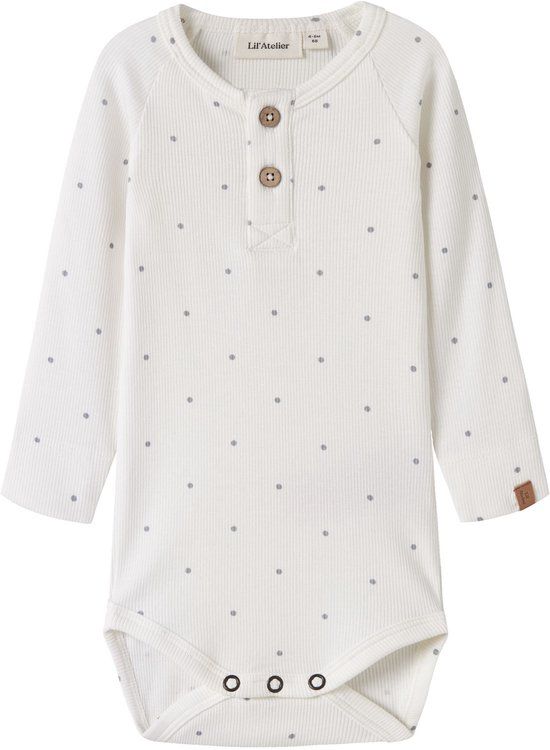Lil' Atelier Baby Romper ribgebreid