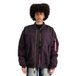 ALPHA INDUSTRIES Tussenjas 'MA-1 Core' goud / donkerlila / rood / wit