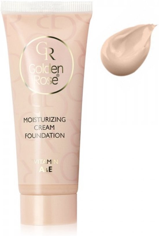 Golden Rose MOISTURIZING CREAM FOUNDATION 2 Matte finish op waterbasis voor iedere huid