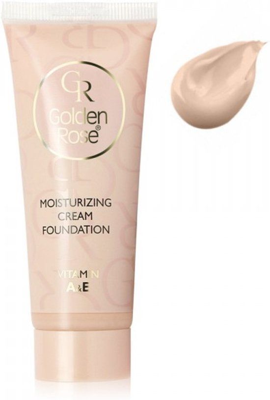 Golden Rose MOISTURIZING CREAM FOUNDATION 2 - Matte finish - 8691190106027