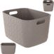 Curver Softex Opbergmand L – 19L - Taupe