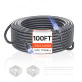 VEVOR Starlink Standard Gen 3 Satellite V3 Extension Cable 30.48 m 24 AWG / 0.25 mm²