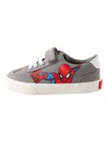 Next - Jongens - Spiderman elastische veters met klittenbandsluiting - Grijs