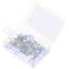 TRU COMPONENTS Bedrade LED Blue Rond 3 mm 2500 mcd 30 ° 20 mA 2.7 V, 3.4 V
