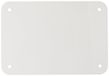 Brady Y48605 BBP85 Aluminium Wit 15,9 cm x 10,8 cm 10 stuks
