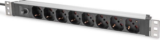 Digitus DN-95410-IT energiedistributie 8 AC-uitgang(en) 1U