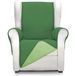 ECOMMERC3 1-zitsstoelhoes, maximaal comfort en volledige pasvorm, overtrek voor 1-zitsstoel en relaxstoel, groen/fles